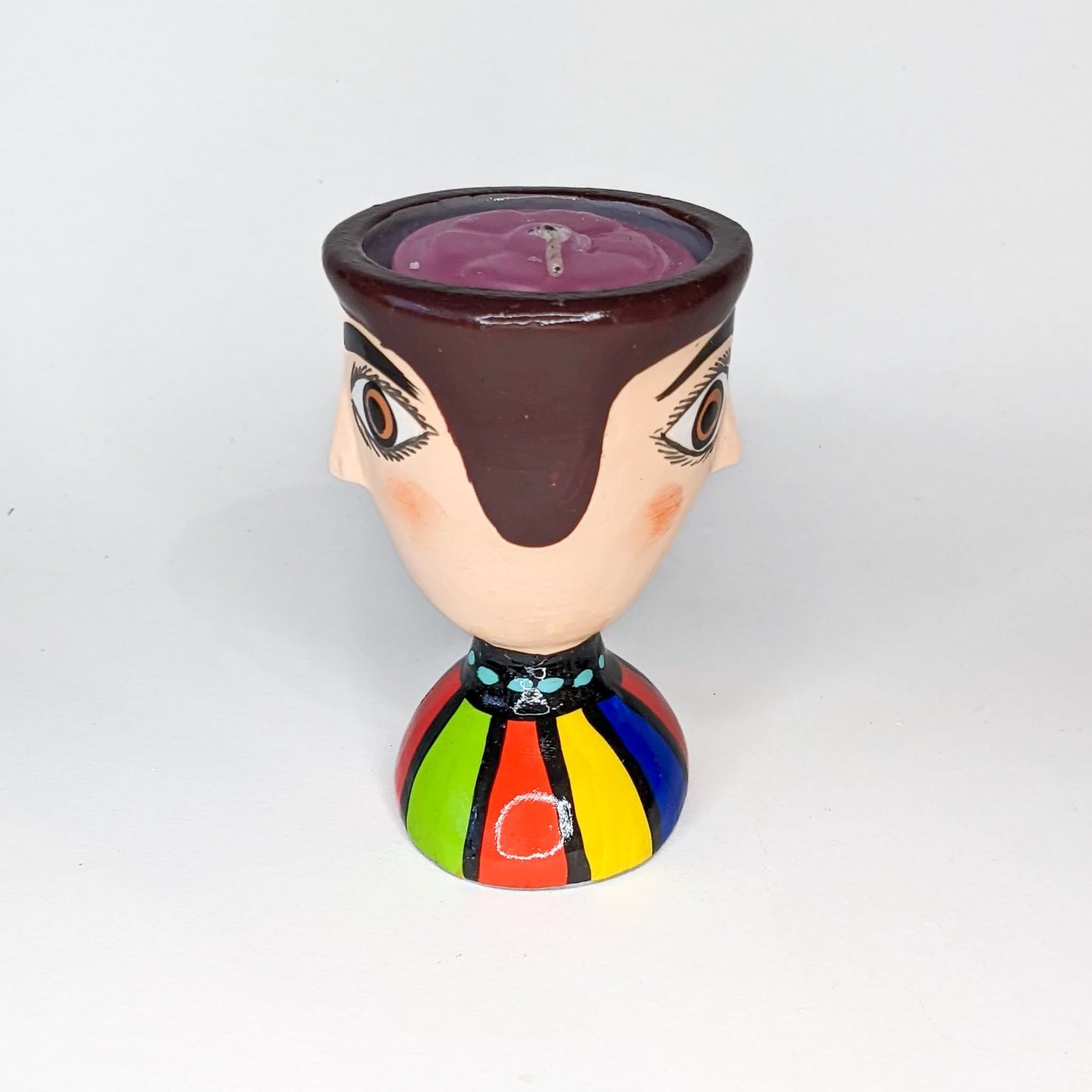 Ceramic Head Candle Holder image 1