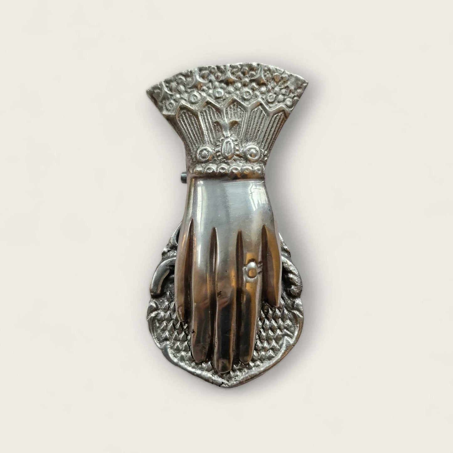 Silver Plated Hand Clip image 3