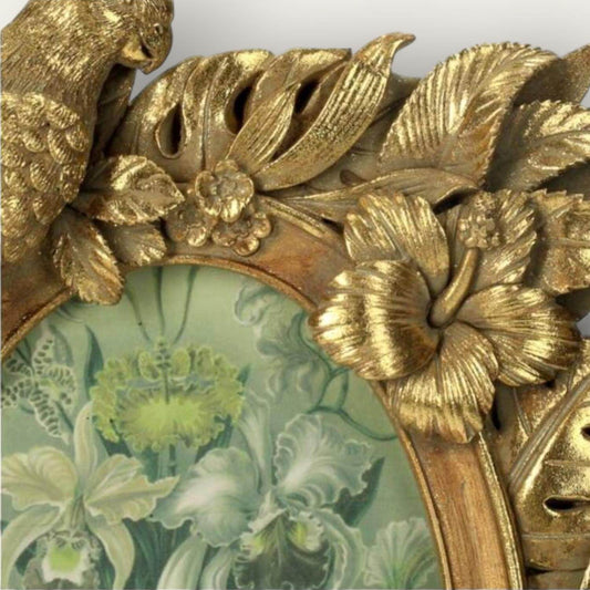 Golden Parrot Photo Frame image 1