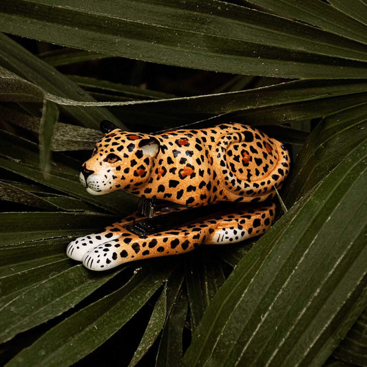 Nach Handpainted Porcelain Leopard Stapler image 1