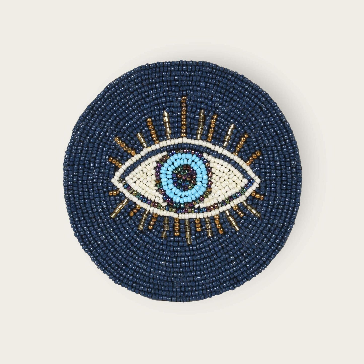 Set of Four Blue Evil Eye Coasters image 2
