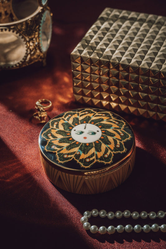 Coco Papillon Bone China Trinket Box