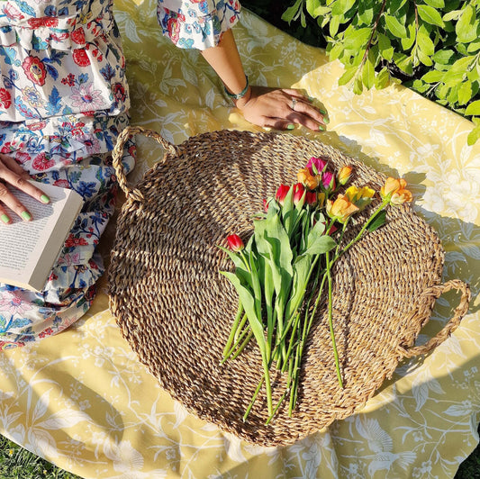 Woven Sea Grass Tray image 1