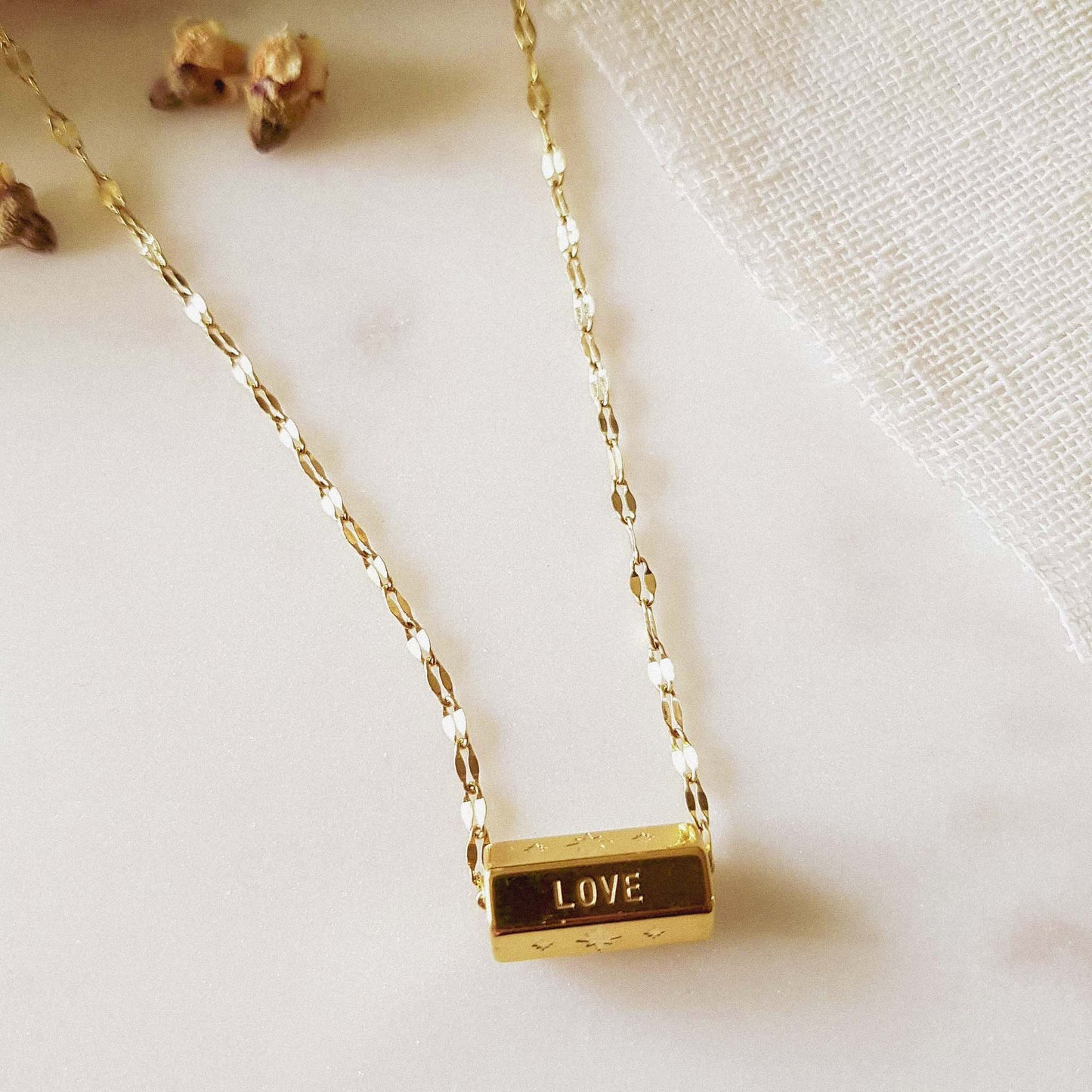 Golden Love Talisman Necklace image 0