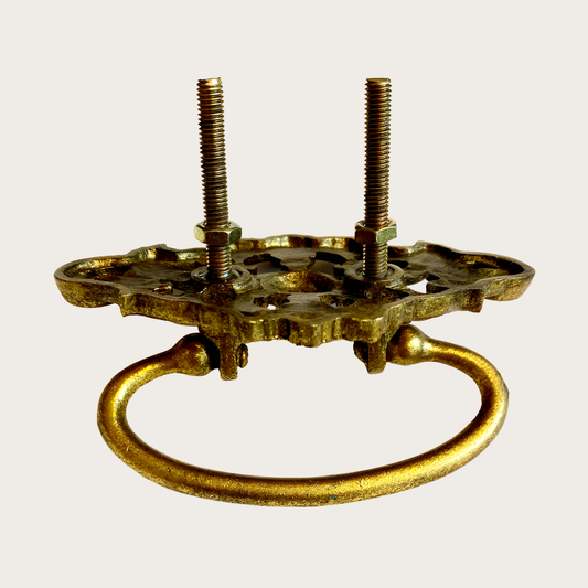 Golden Brass Style Bail Pull Handle