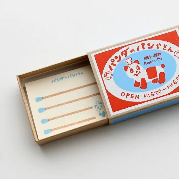 Matchbox Panda Bakery Note Cards