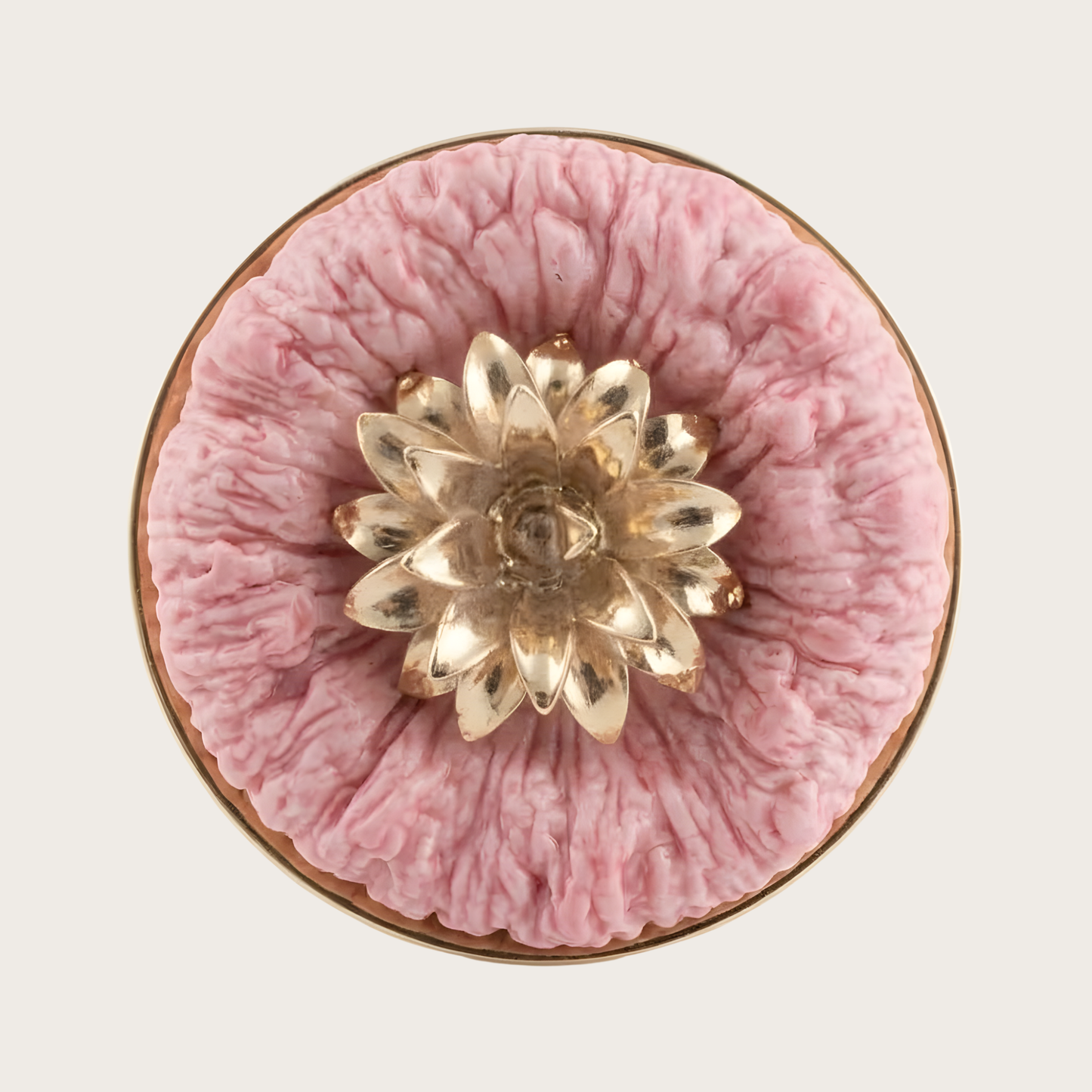 Nach Pink Thistle Handcrafted Ring