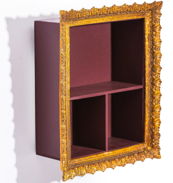 Ornate Framed Wall Shelf