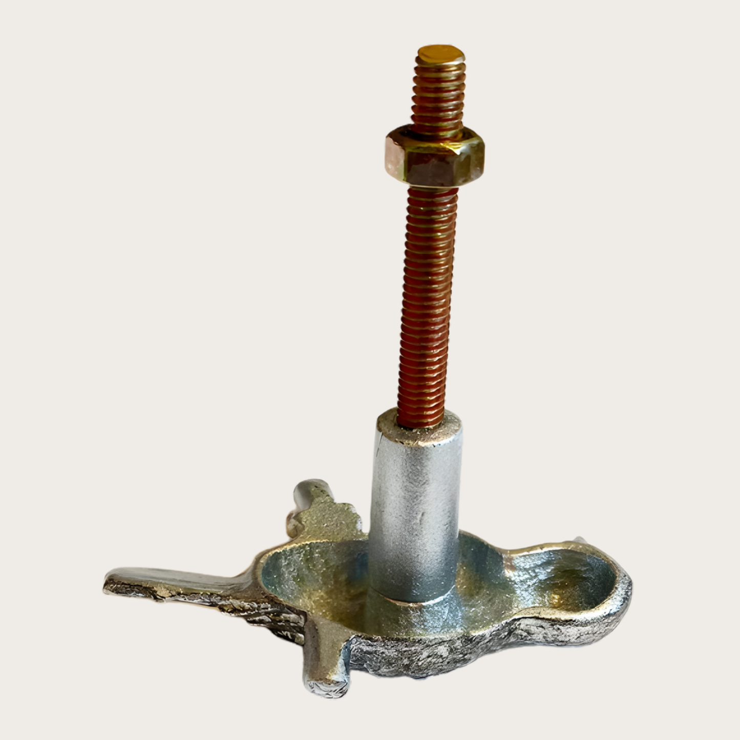 Silver Toned Bird Perched on Branch Drawer Knob