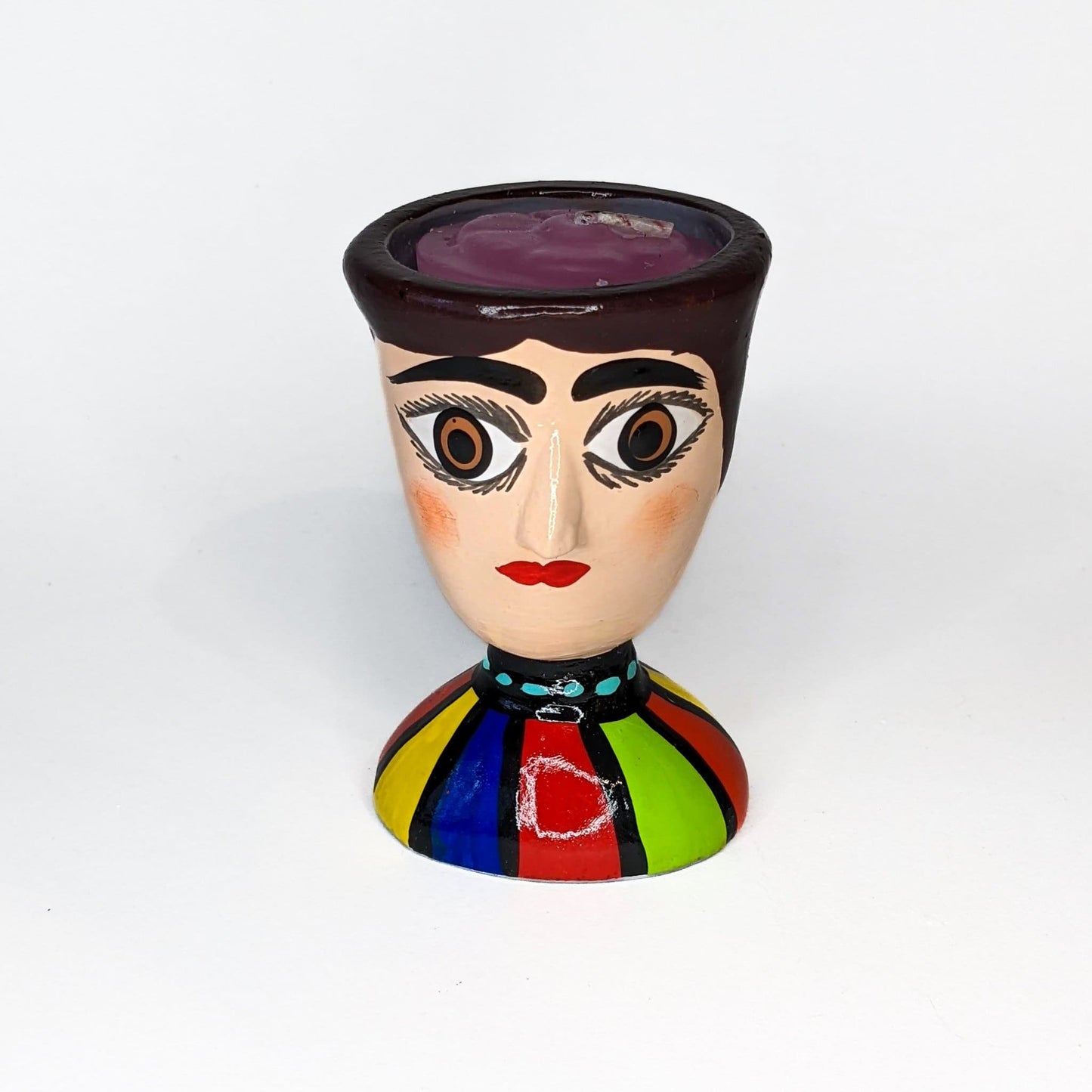 Ceramic Head Candle Holder image 0