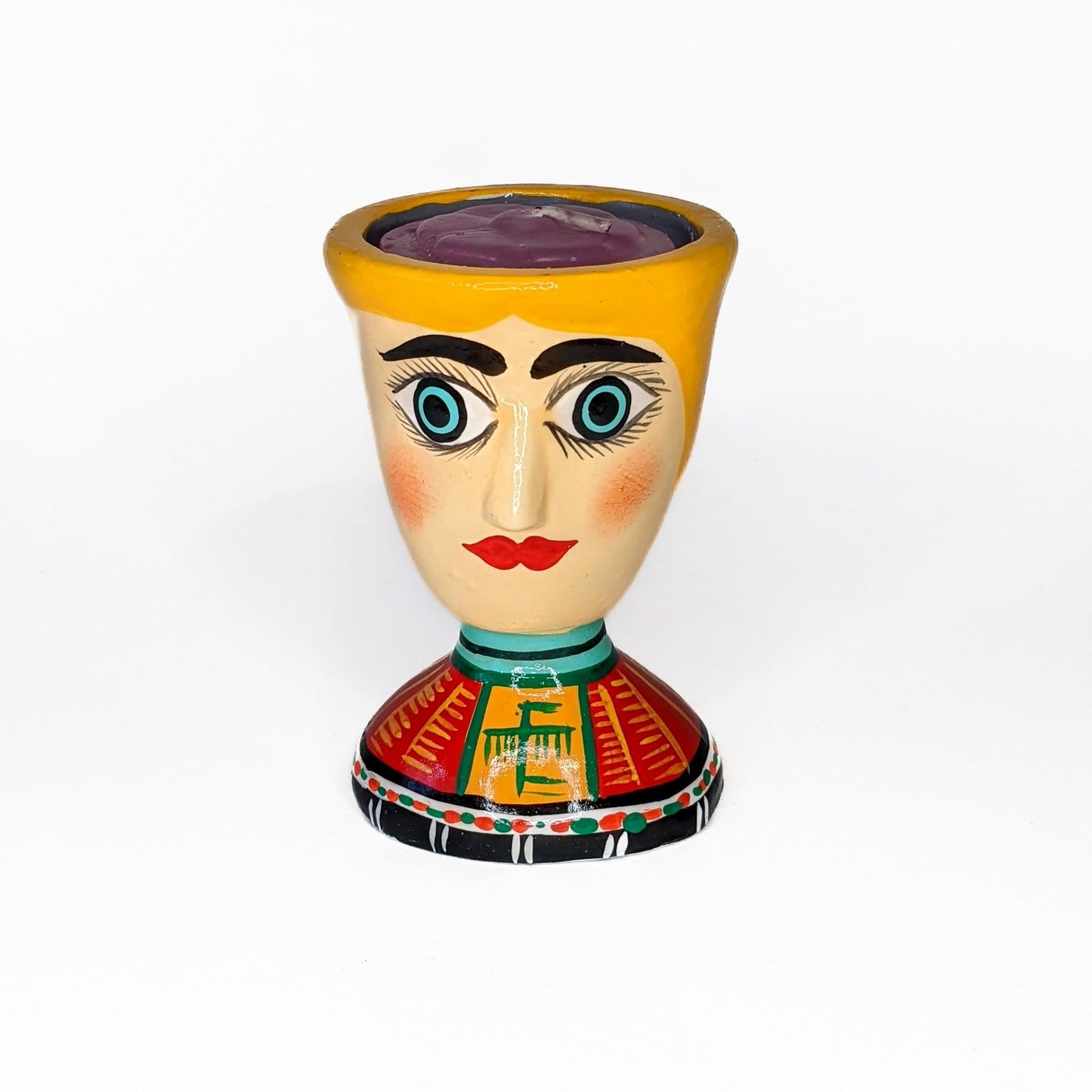 Ceramic Head Candle Holder image 0