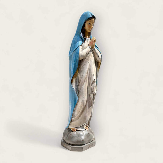 Aged Virgin Mary Statue image 1