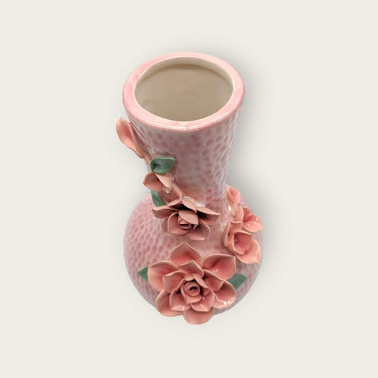 Ceramic Blossom Honeycomb Vase image 1