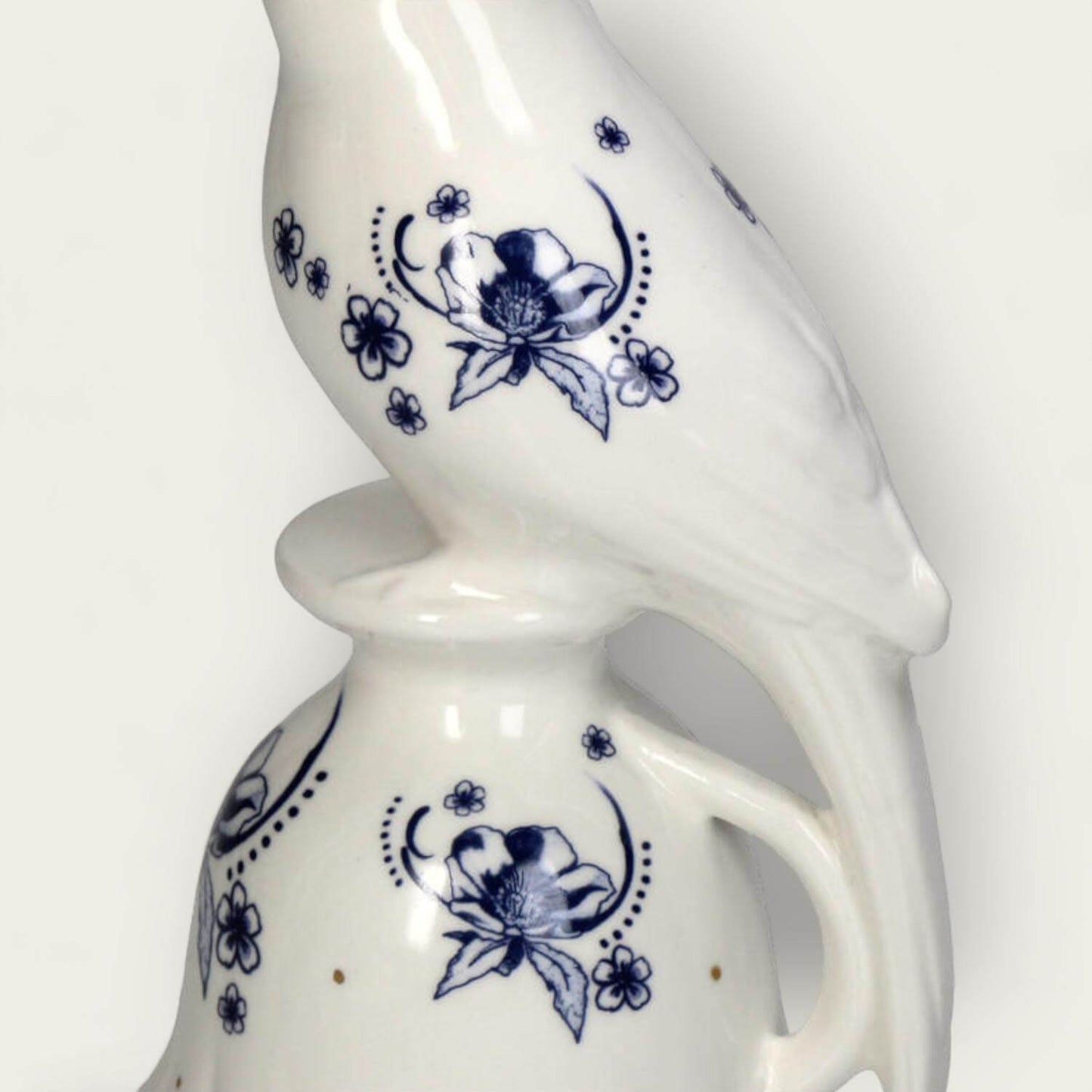 Bluebird Porcelain Candle Holder image 3