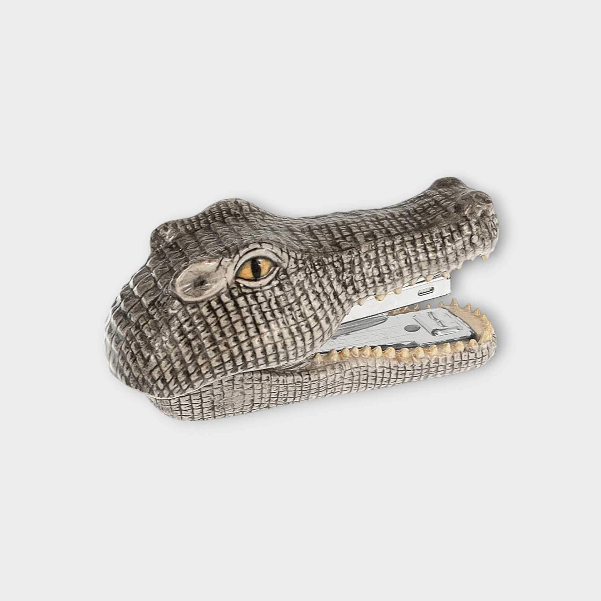 Nach Porcelain Crocodile Stapler image 2