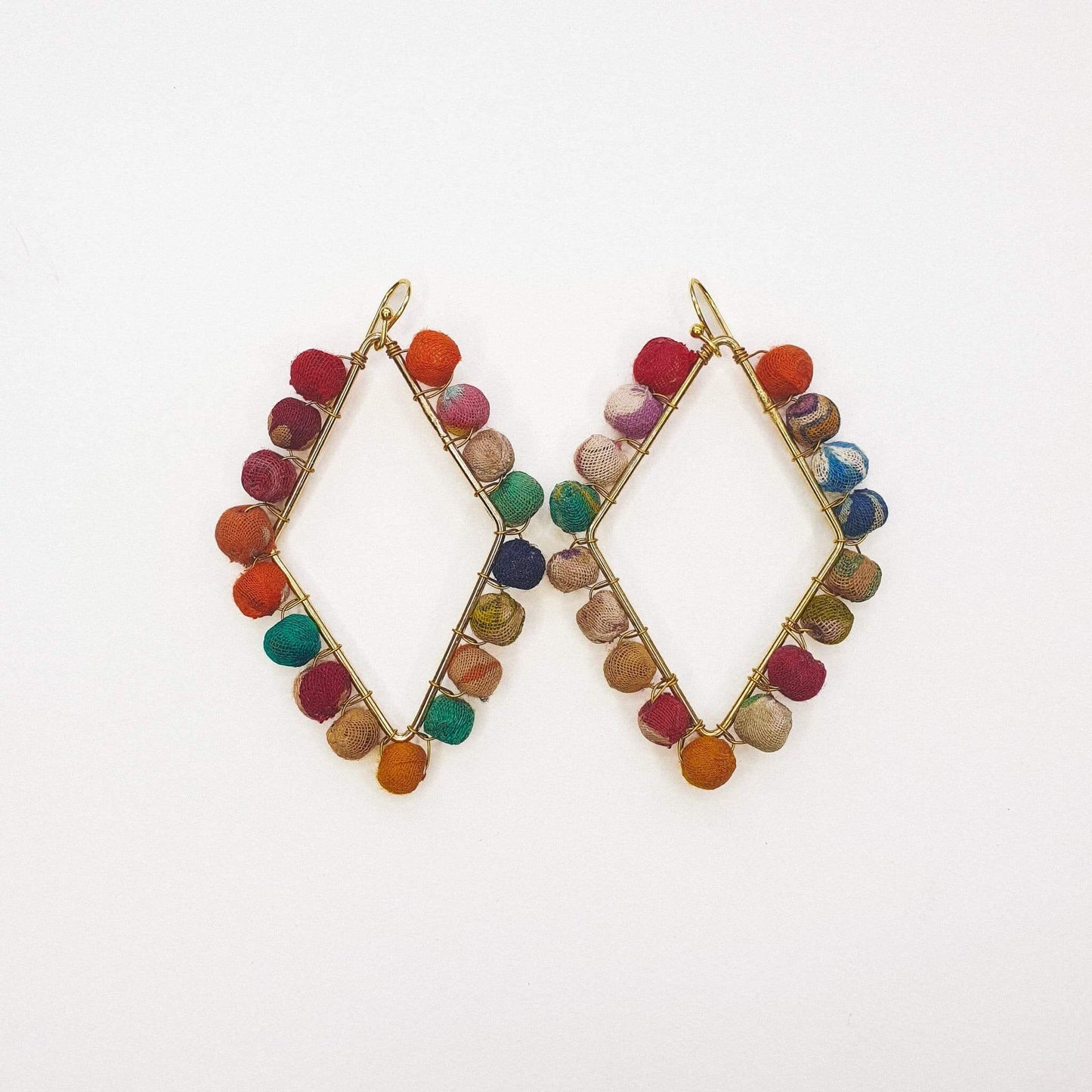 Diamond Frame Earrings image 0