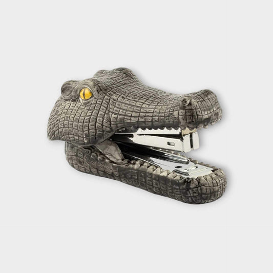 Nach Porcelain Crocodile Stapler image 0
