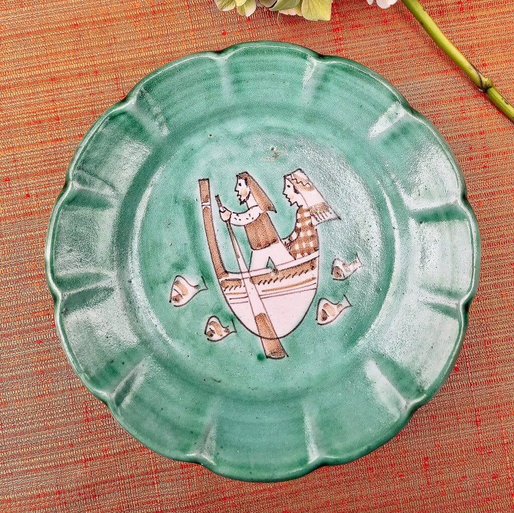Vintage Mid-Century Italian C.A.S Vietri Plate image 0