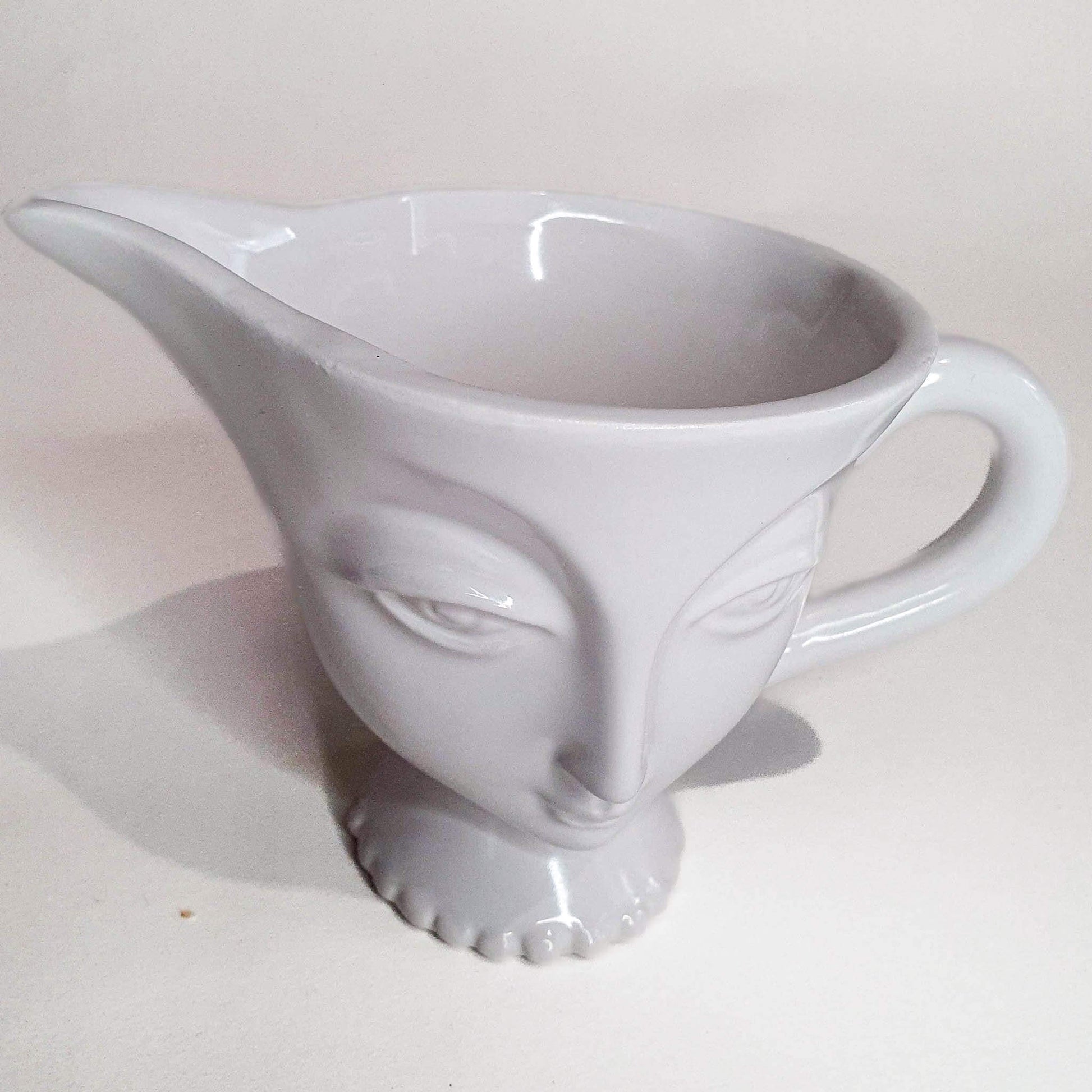 Handmade Three Piece Faces Tea Set image 2