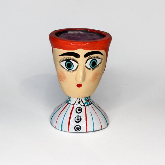 Ceramic Head Candle Holder image 0