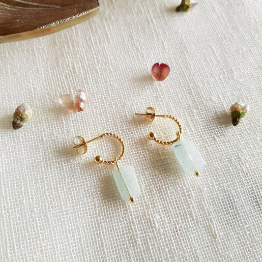 Aquamarine Fame Earrings image 0