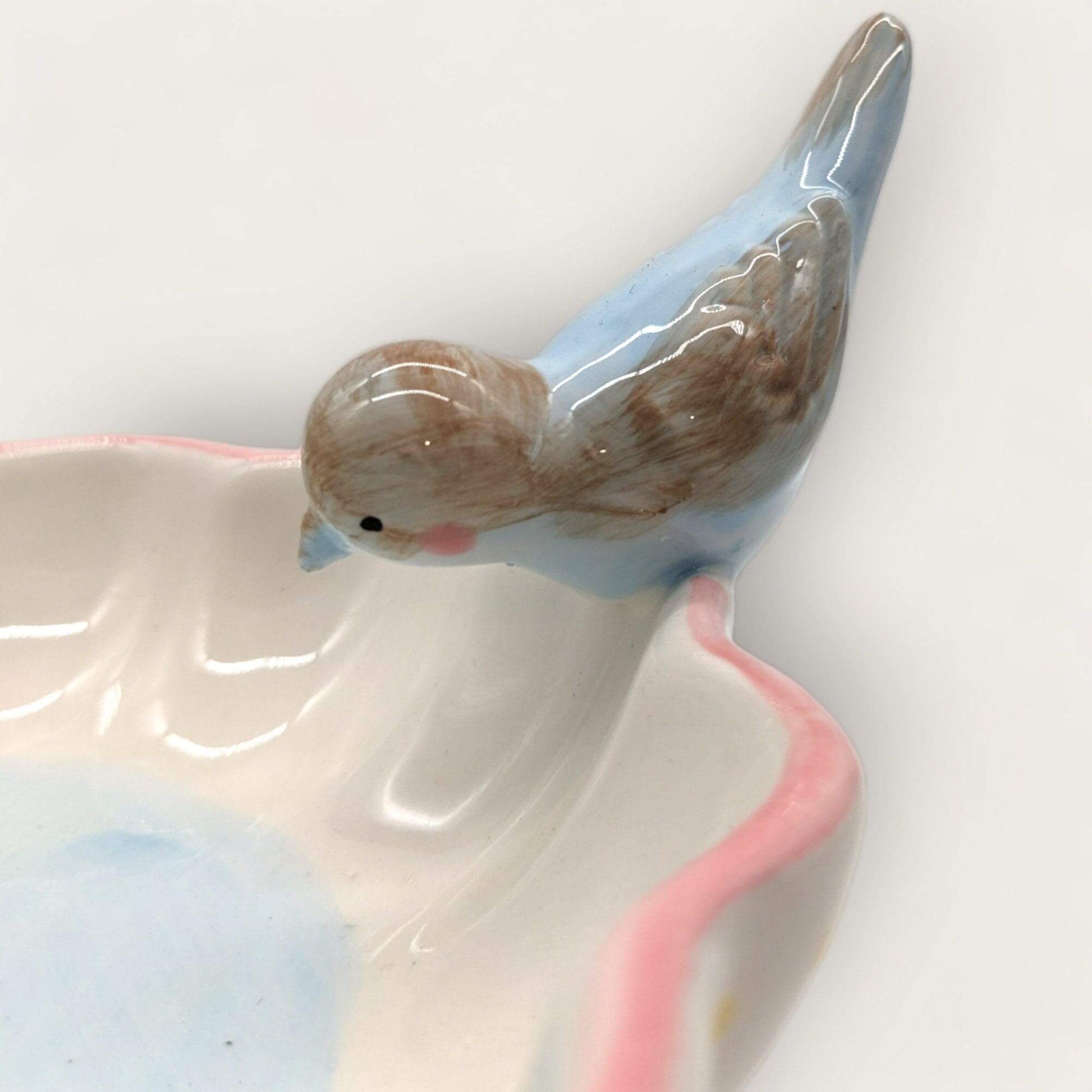 Bird Bath Ceramic Trinket Dish image 2