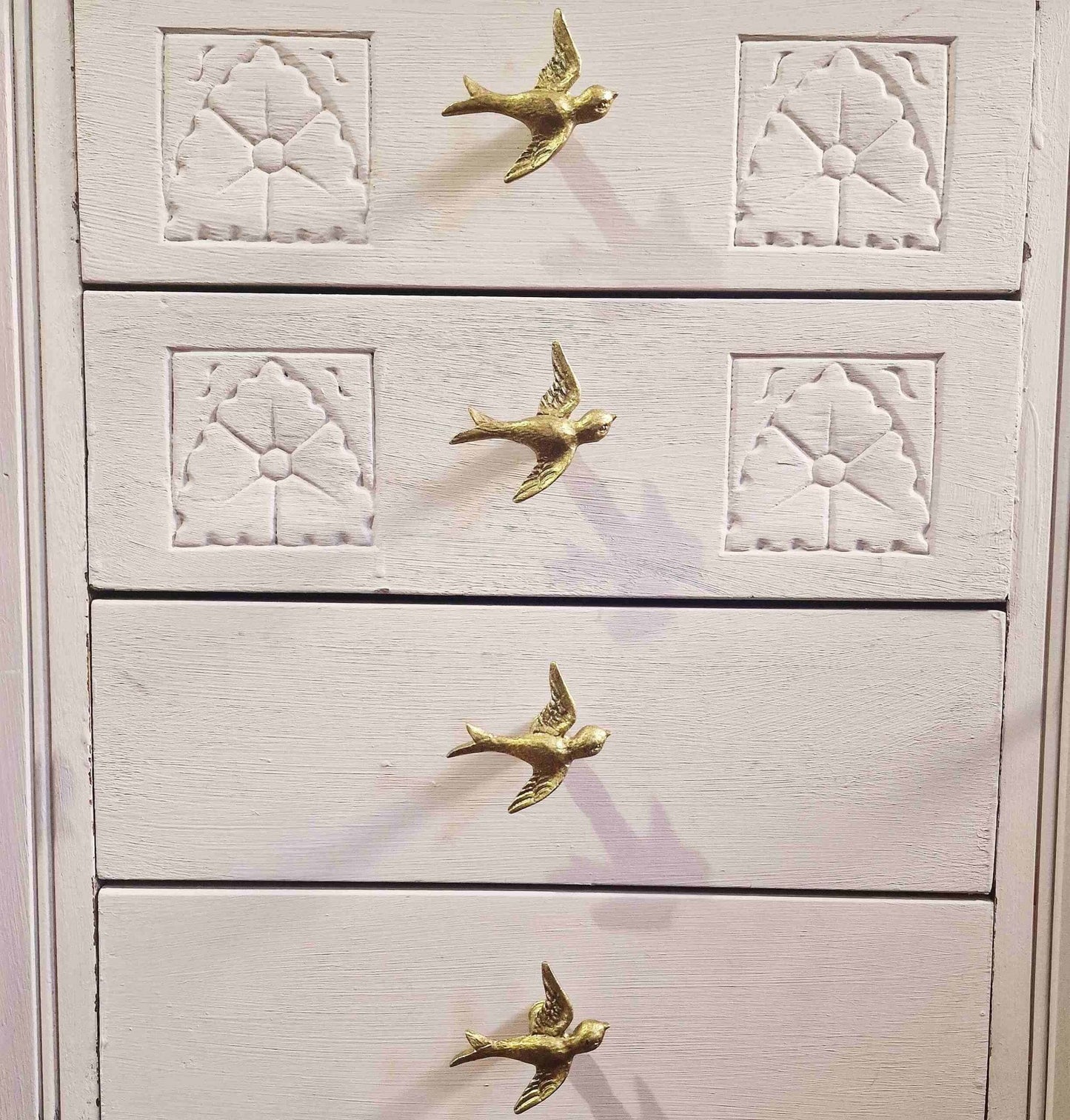 Gold Swallow Drawer Knob image 2