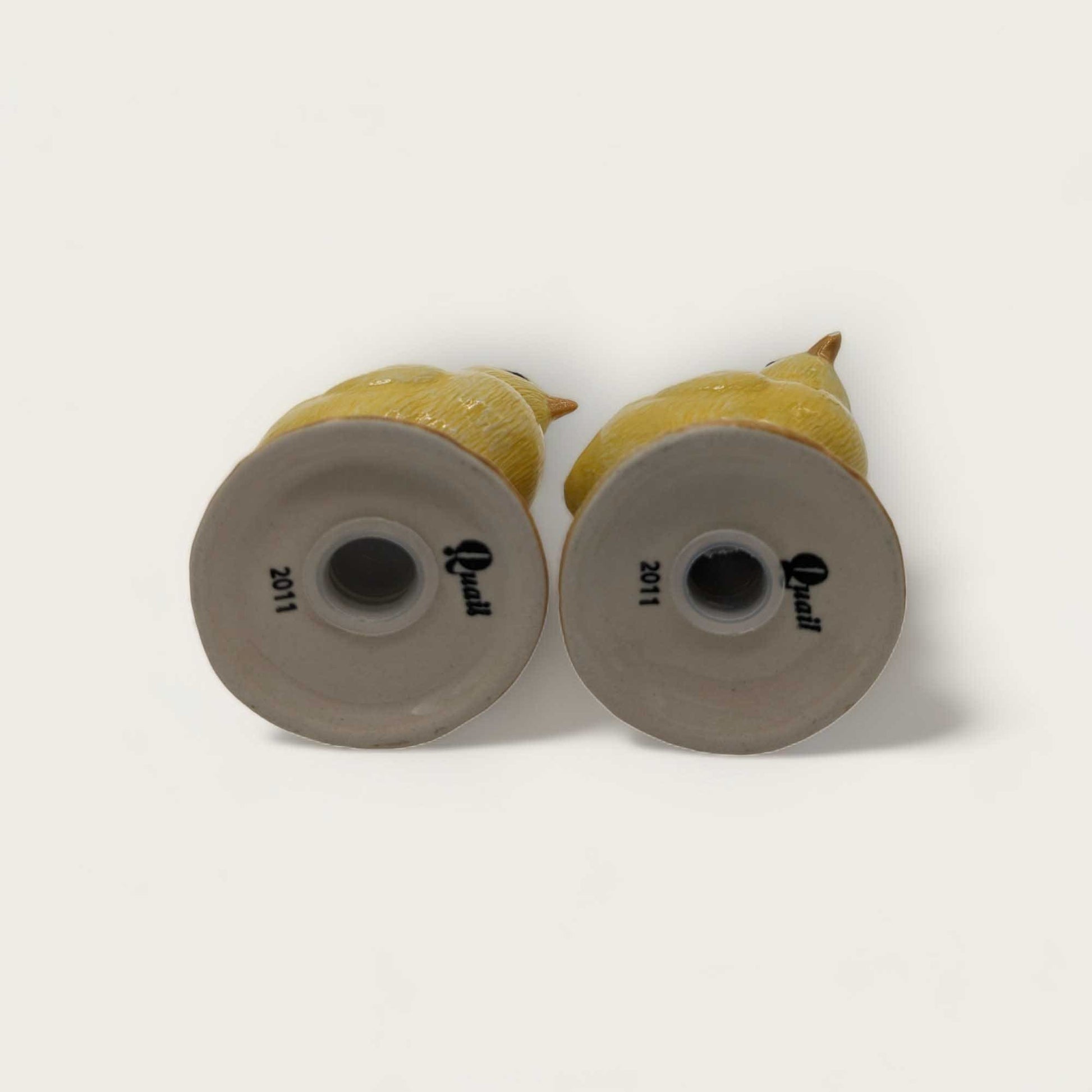 Quail Ceramic Chicks Salt and Pepper Set image 3