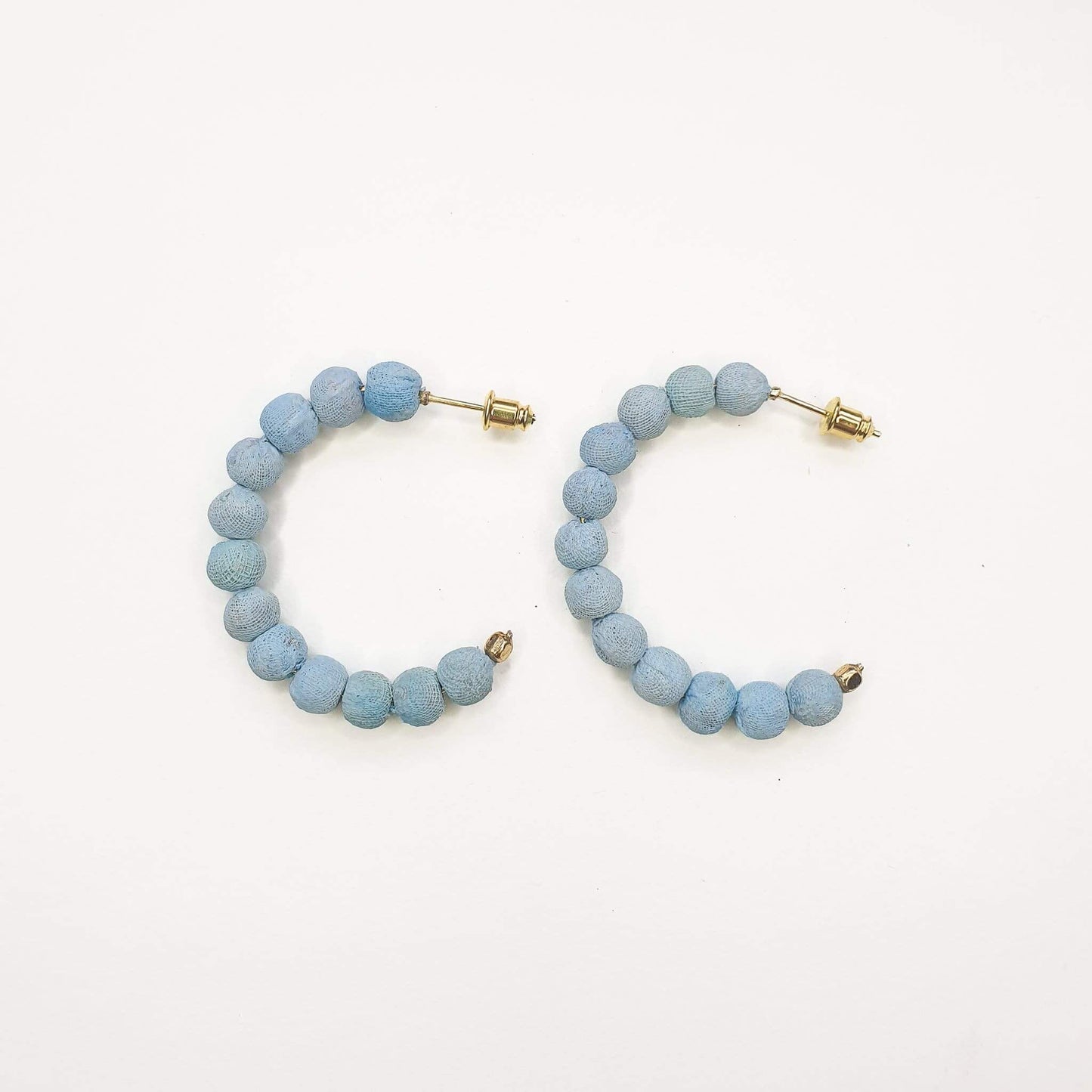 Sky Blue Mini Hoops image 0