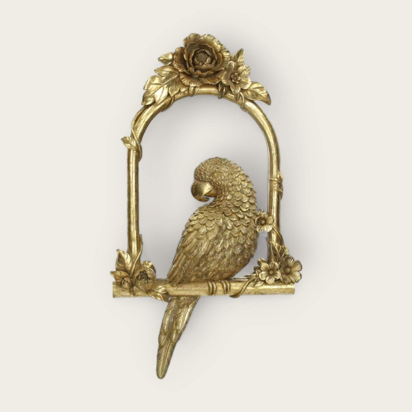 Golden Parrot Wall Mirror image 2