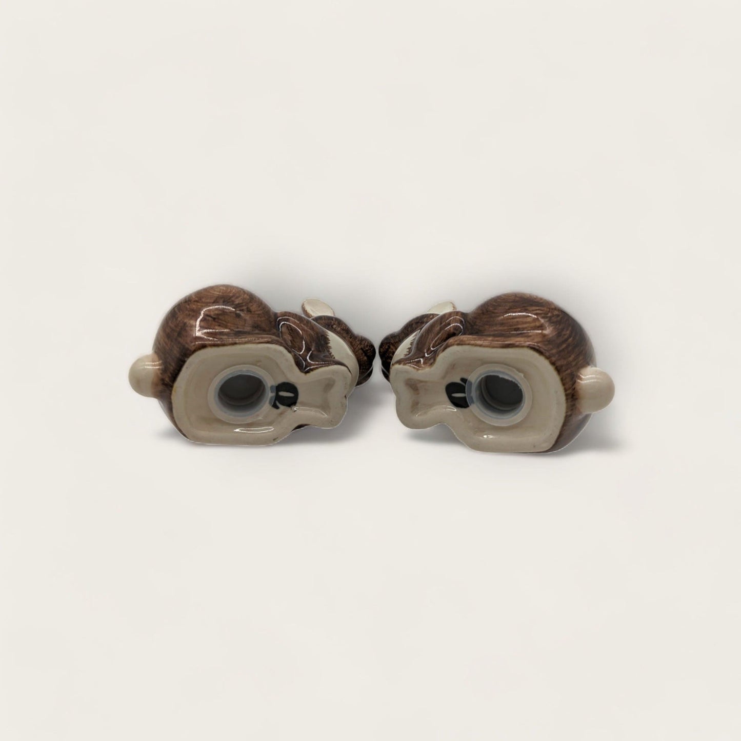 Quail Ceramic Bunnies Salt and Pepper Set image 2