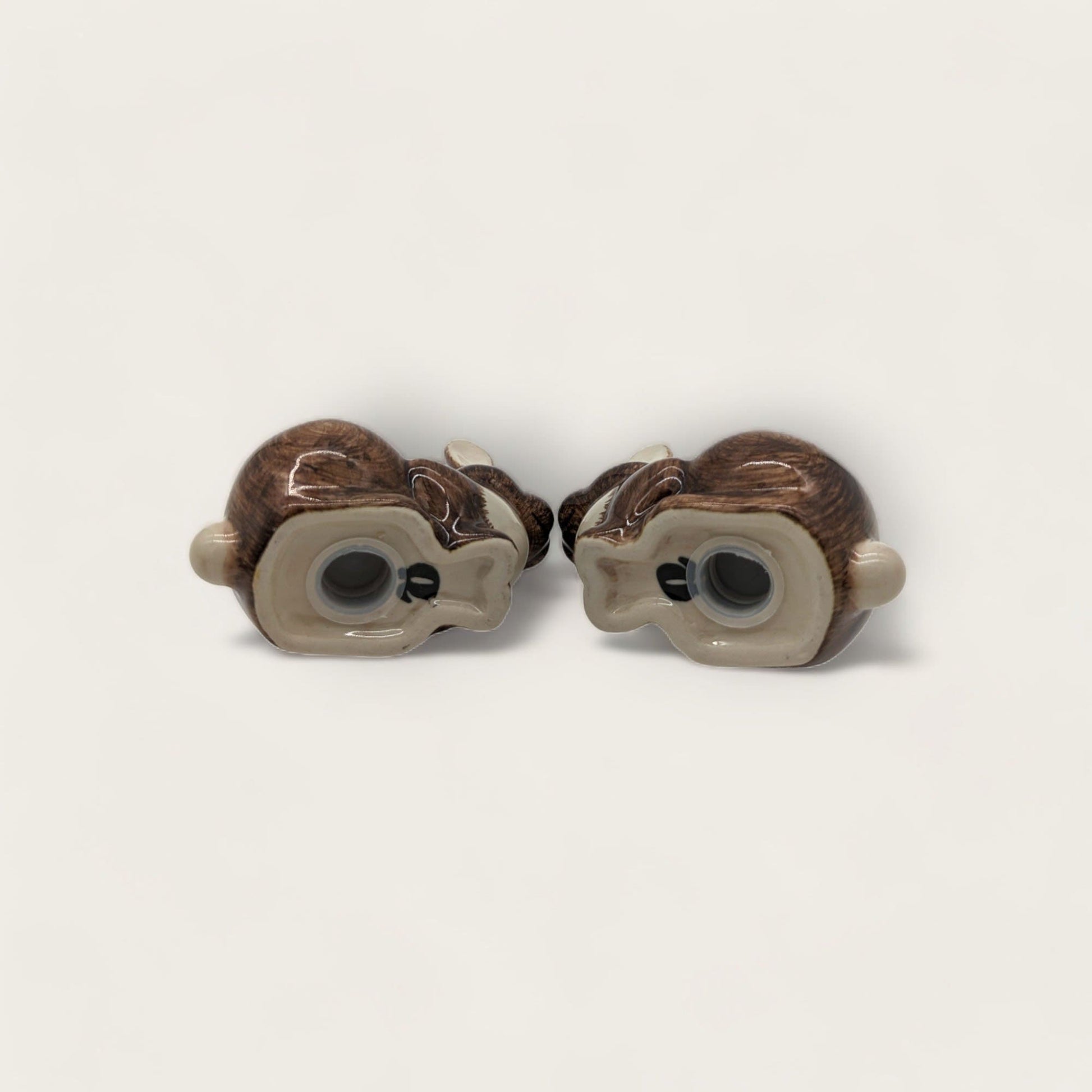 Quail Ceramic Bunnies Salt and Pepper Set image 2