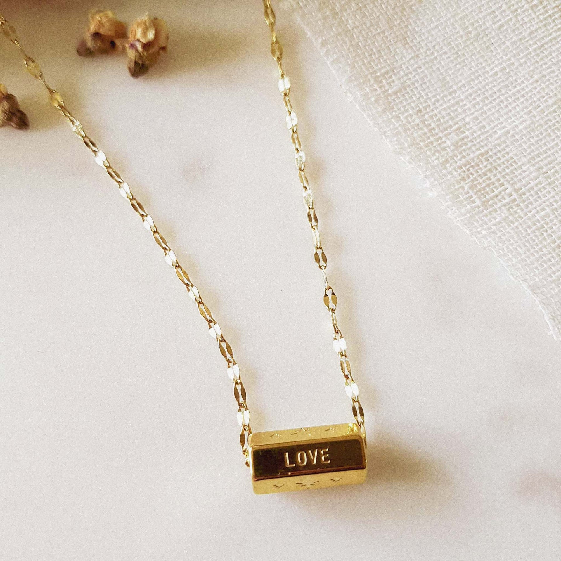 Golden Love Talisman Necklace