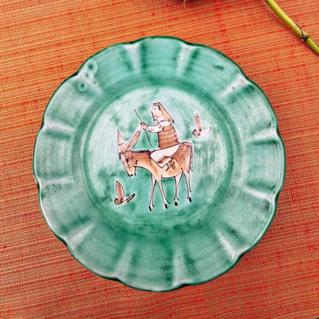 Vintage Mid-Century Italian C.A.S Vietri Plate image 0
