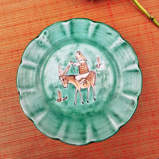 Vintage Mid-Century Italian C.A.S Vietri Plate image 0