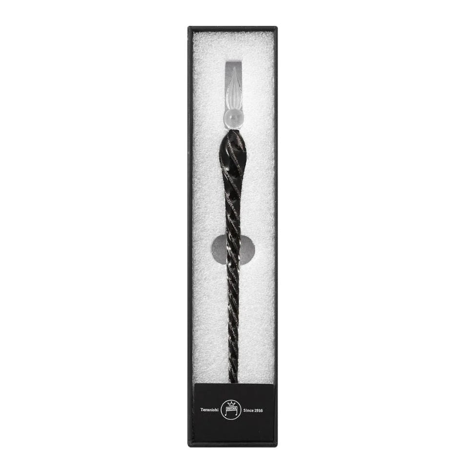 Glass Dip Calligraphy Pen Twist, Black