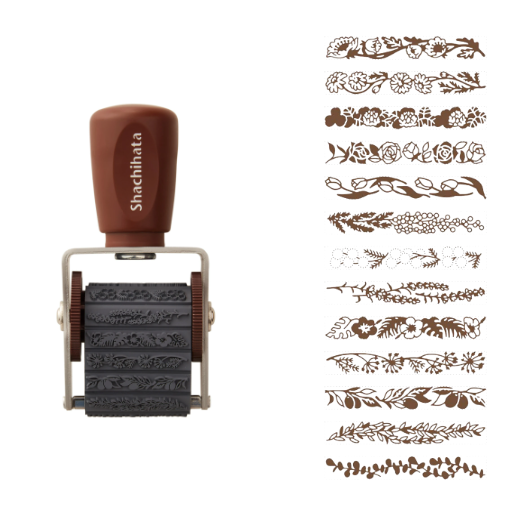 Rotary Decoration Stamp - Botanical Design