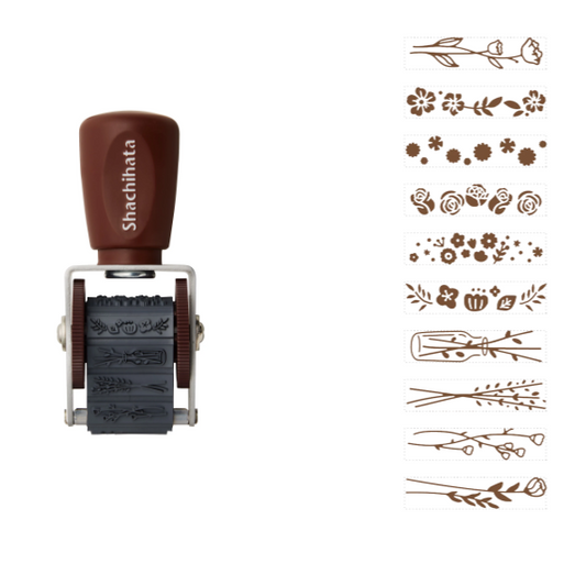 Rotary Decoration Stamp  - Flower Design