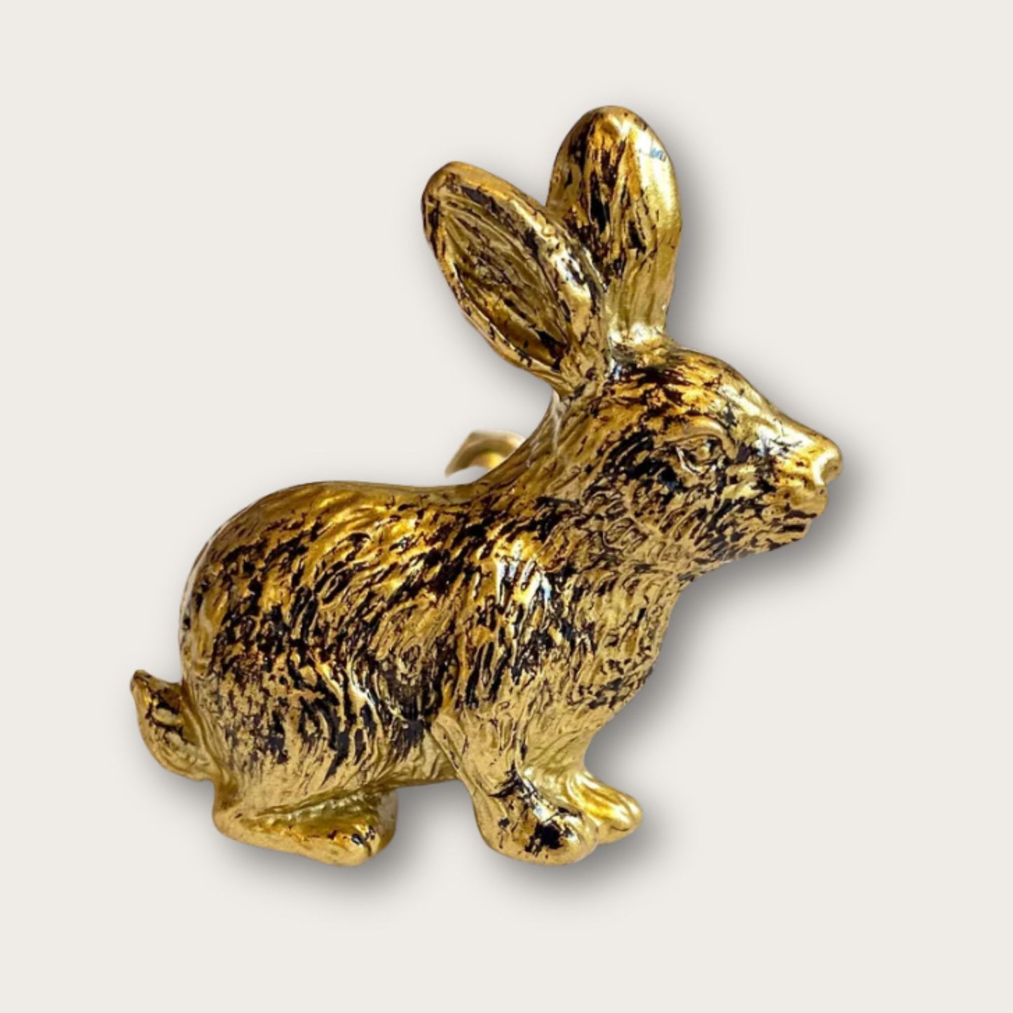 Golden Rabbit Drawer Knob