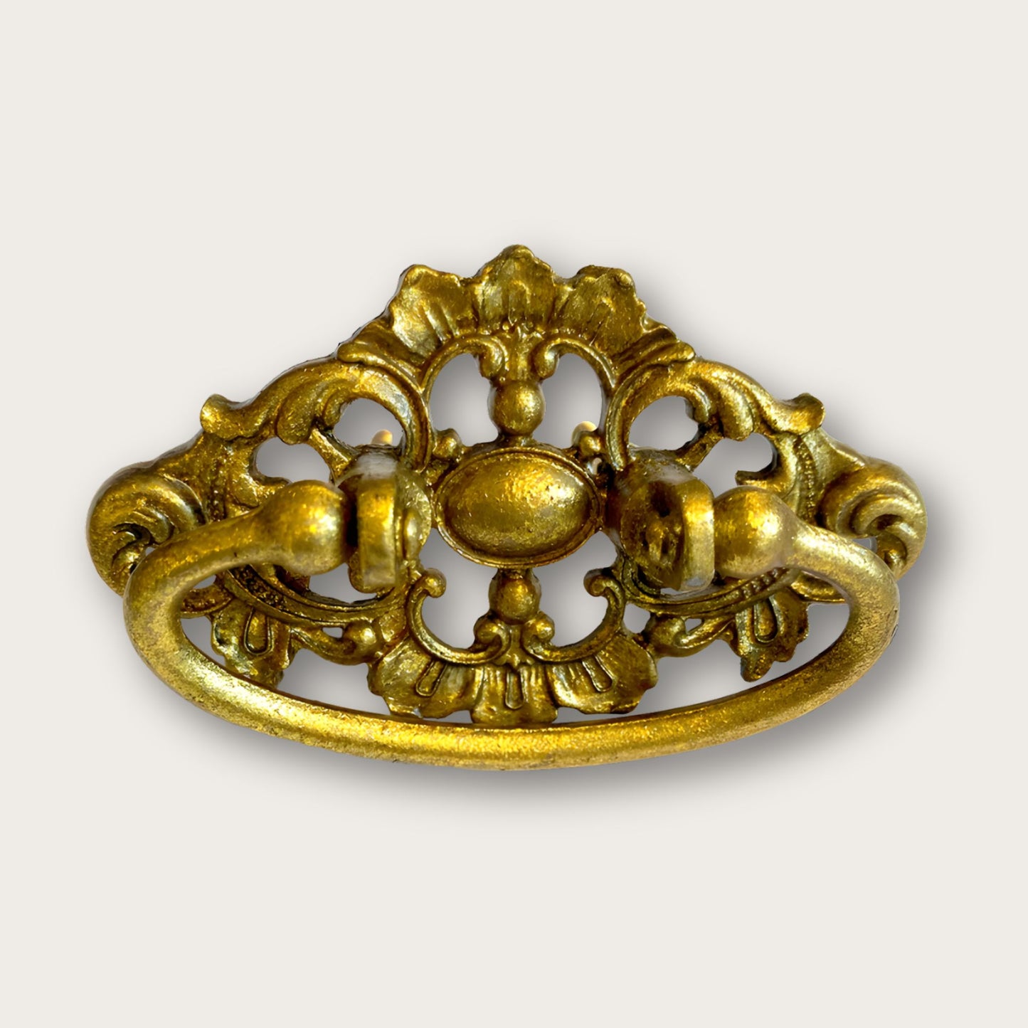 Golden Brass Style Bail Pull Handle