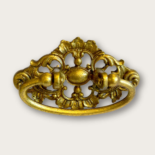 Golden Brass Style Bail Pull Handle