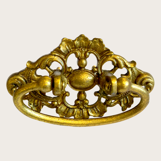 Golden Brass Style Bail Pull Handle