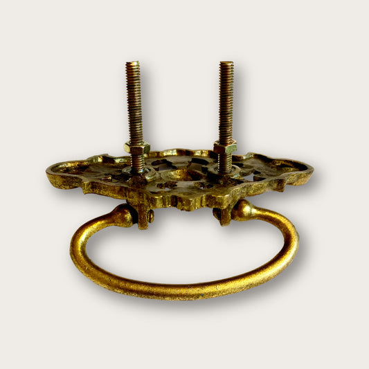 Golden Brass Style Bail Pull Handle