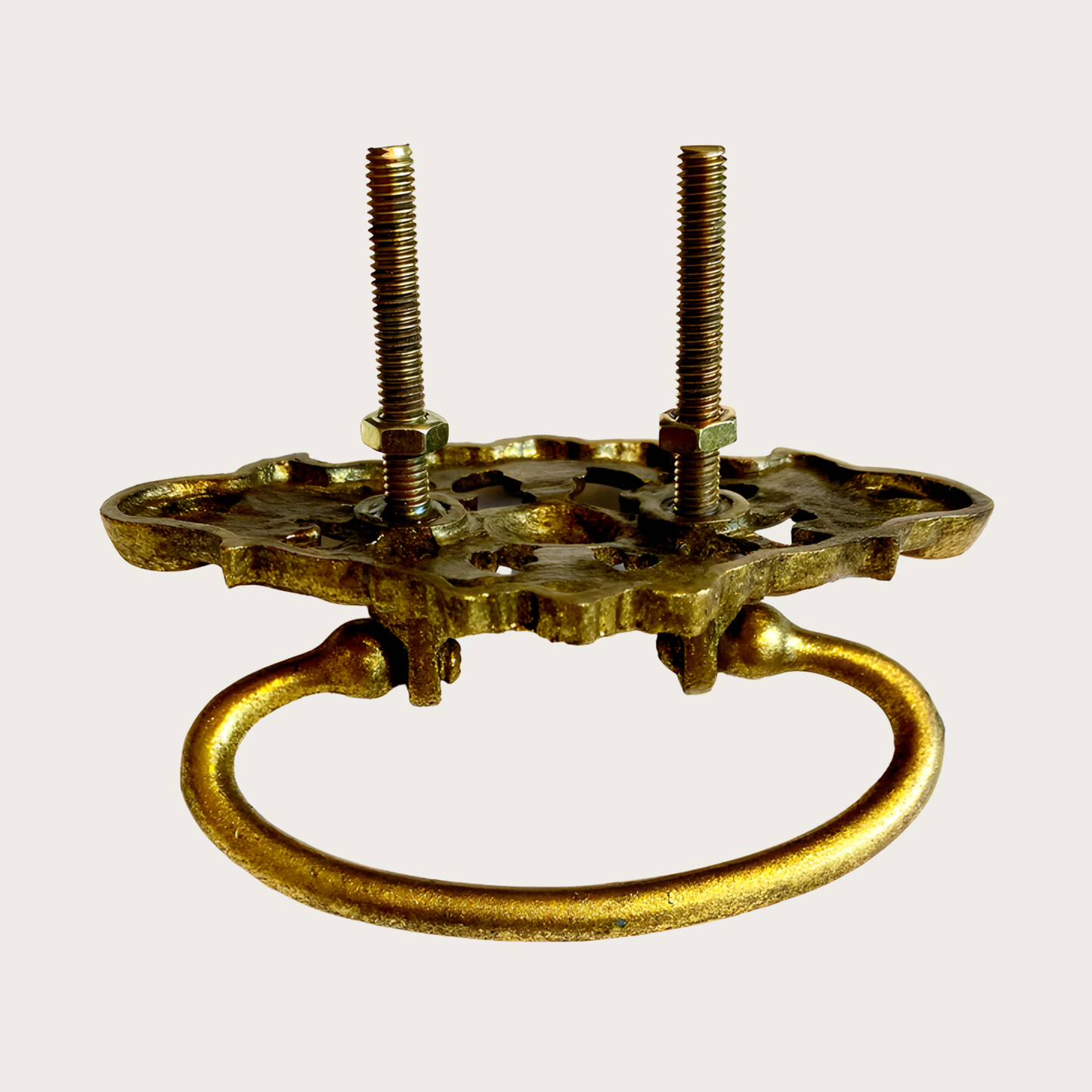 Golden Brass Style Bail Pull Handle