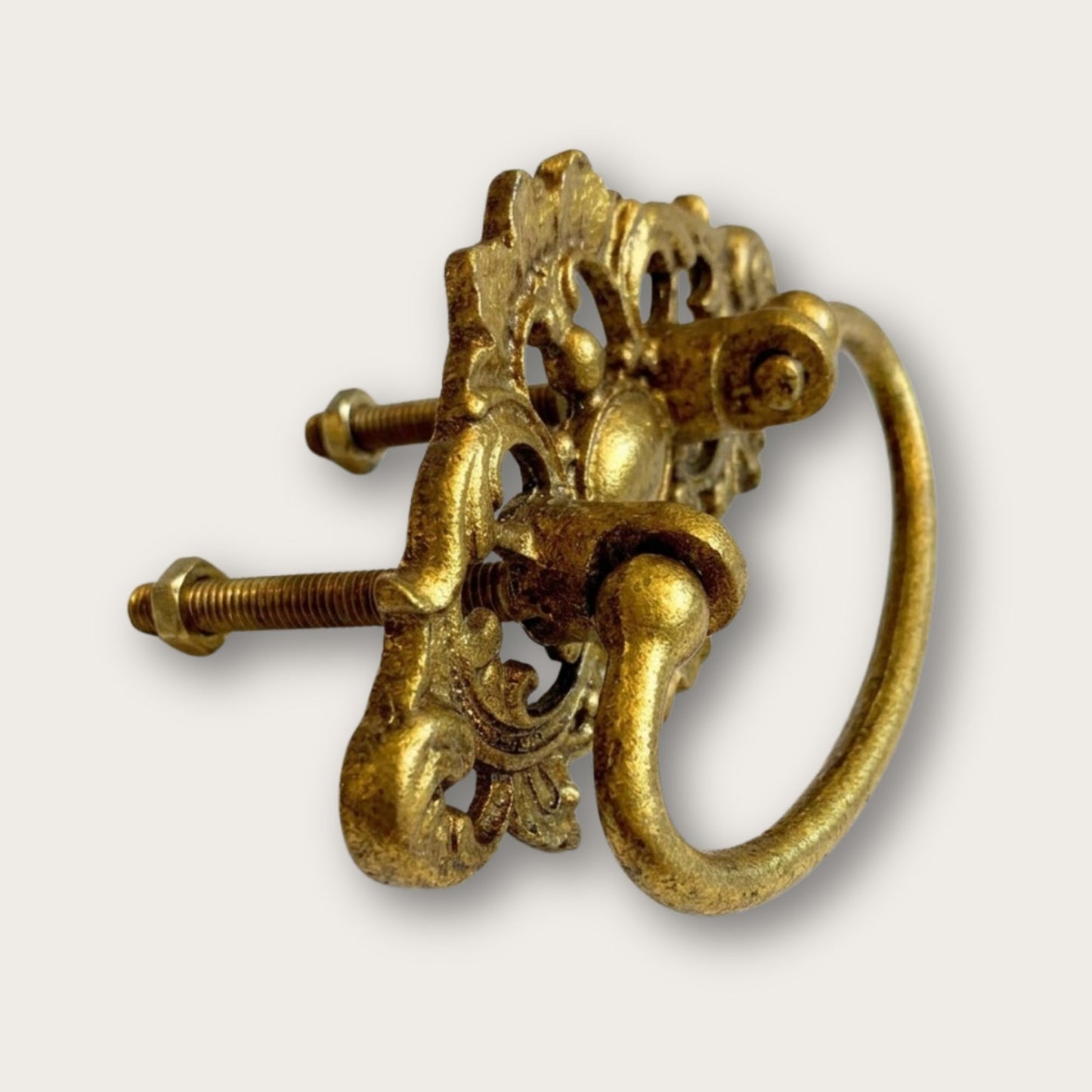 Golden Brass Style Bail Pull Handle