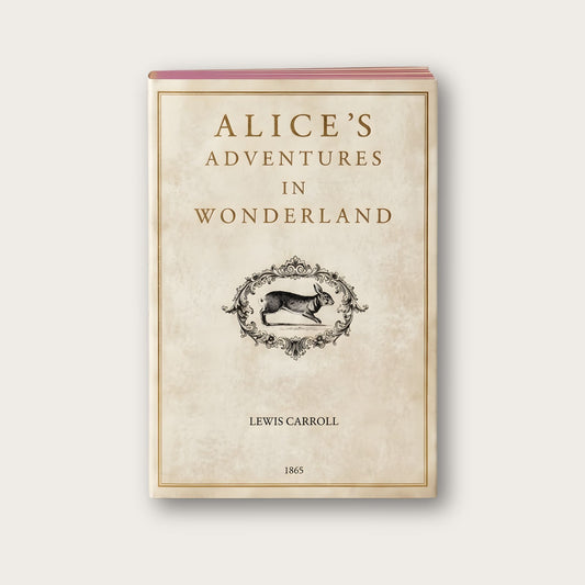 Handmade Alice in Wonderland Florentine Notebook
