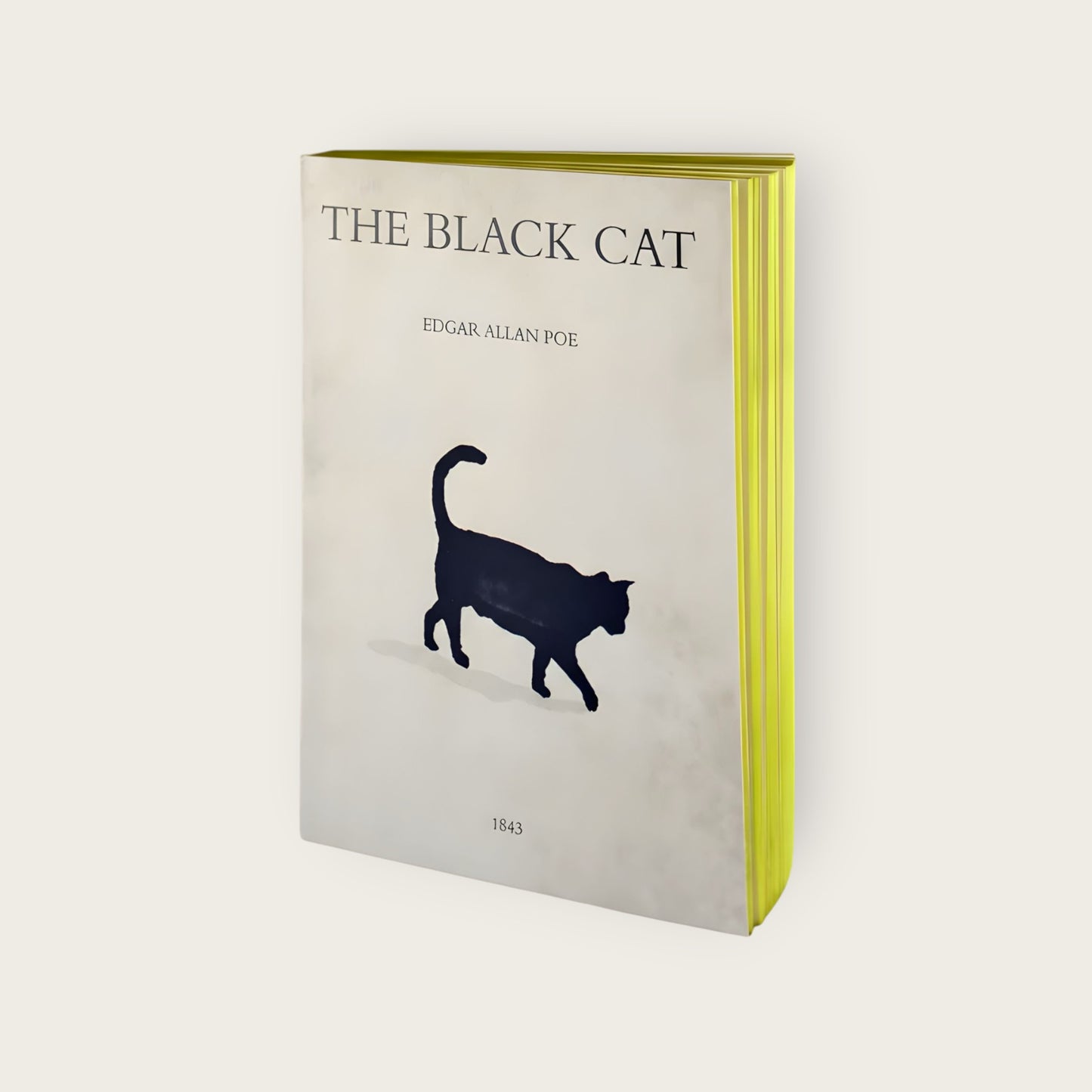 Handmade Black Cat Florentine Notebook