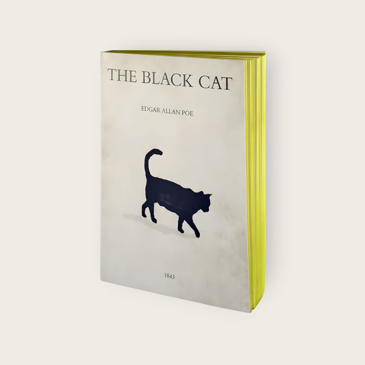 Handmade Black Cat Florentine Notebook