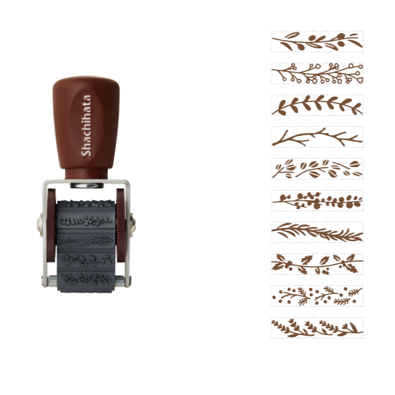 Rotary Decoration Stamp - Leaf Design