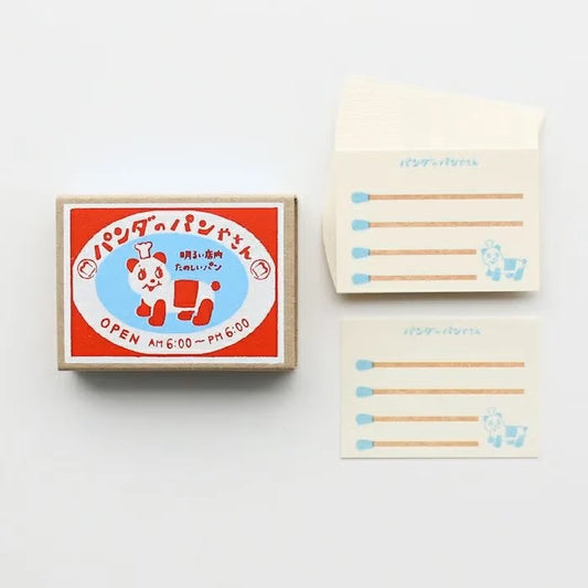 Matchbox Panda Bakery Note Cards